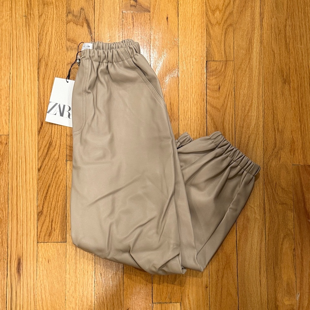 NWT Zara Kids Beige Pants Size 9